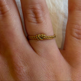 Dainty Tangle Ring