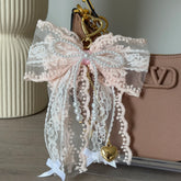 Sweet Bow Bag Charm