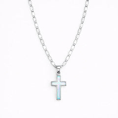 Aura Cross Necklace