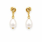 Pearl & Swirl Earrings