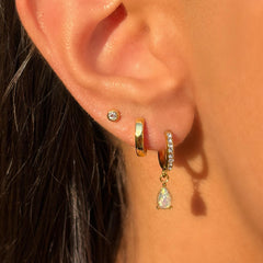 Angel Glow Drop Earrings