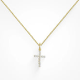 Heavenly Hour Cross Necklace