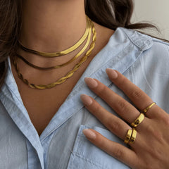 Shining Snake Choker Necklace 3.0