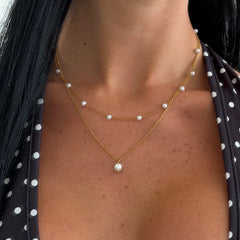 Celestial Pearl Necklace