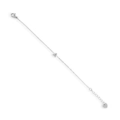 Initial Crystal Bracelet