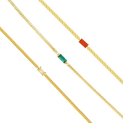 Gem Bar Bracelet
