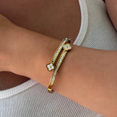 Lucky Row Bangle