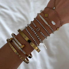 Icy Tennis Bracelet