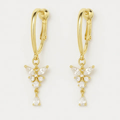 Butterfly Kiss Clip-On Earrings
