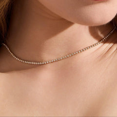 Icy Tennis Necklace