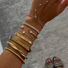 Twist Of Fate Bangle