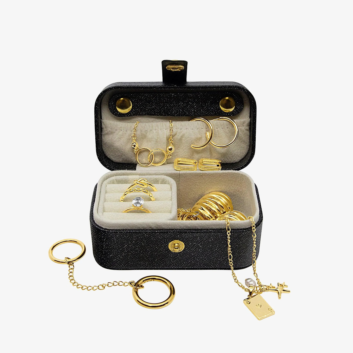 Mini Travel Jewelry Case