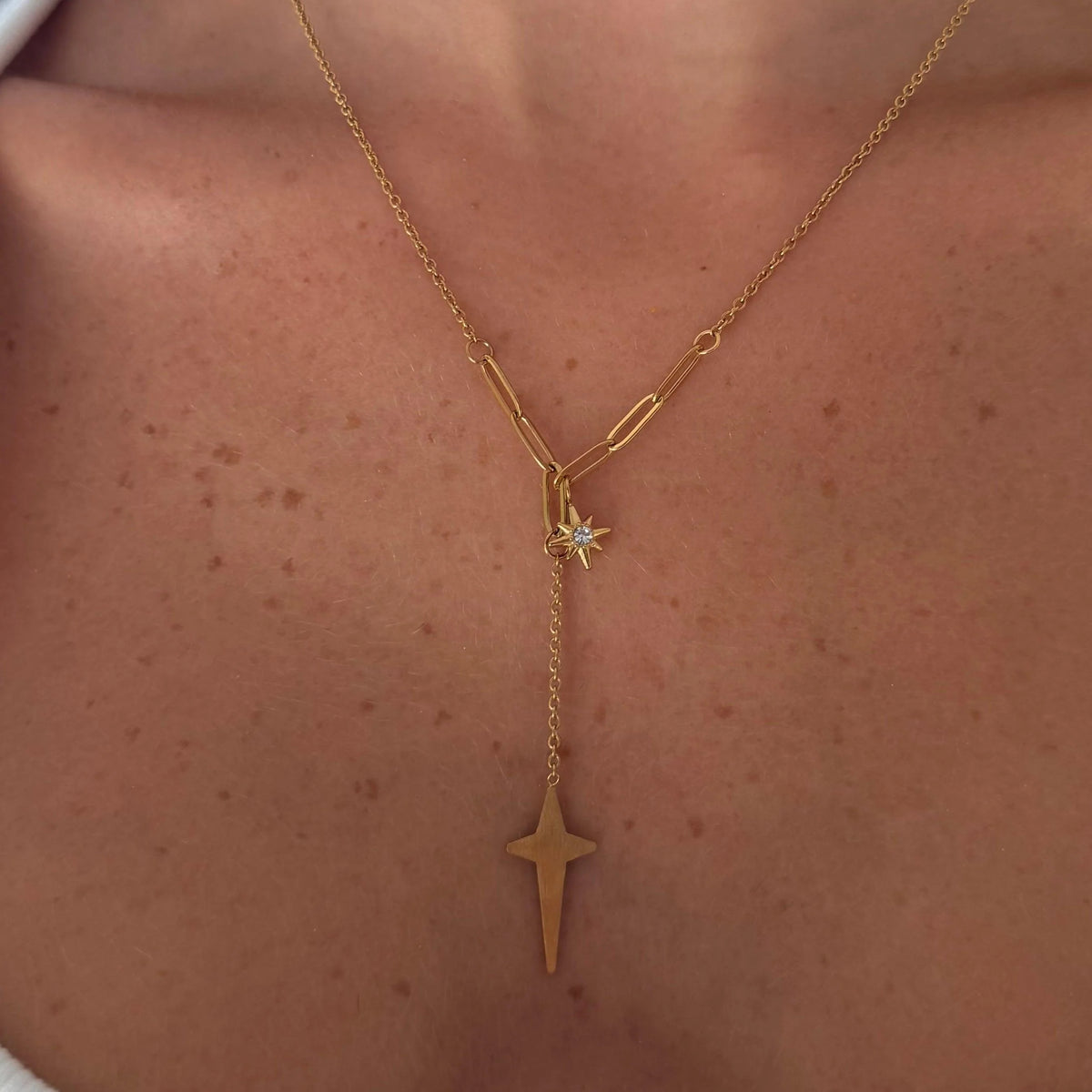 Lyra Lariat Necklace