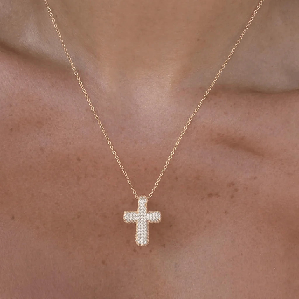 Forever Blessed Cross Necklace