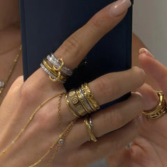Bonded Stacked Ring