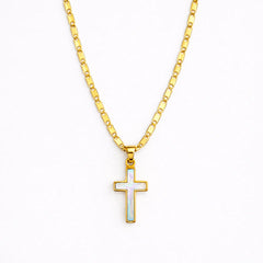 Aura Cross Necklace