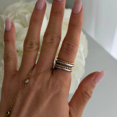 Unbothered Stacked Ring