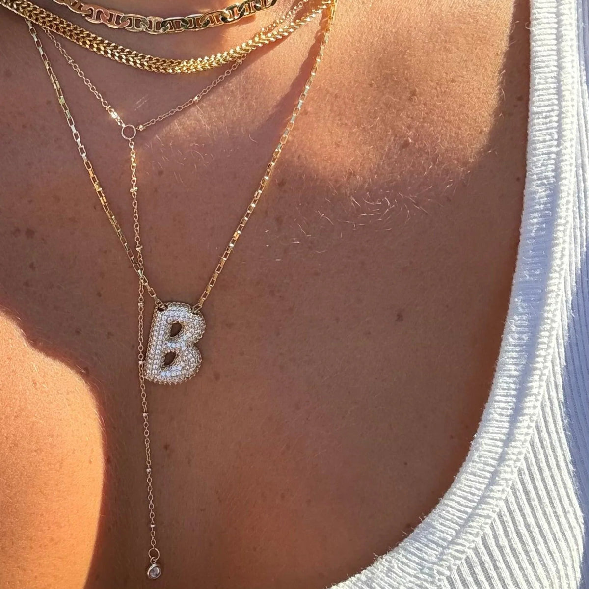 Dazzling Lariat Necklace