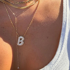 Dazzling Lariat Necklace