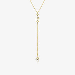 Touch of Glow Lariat Necklace