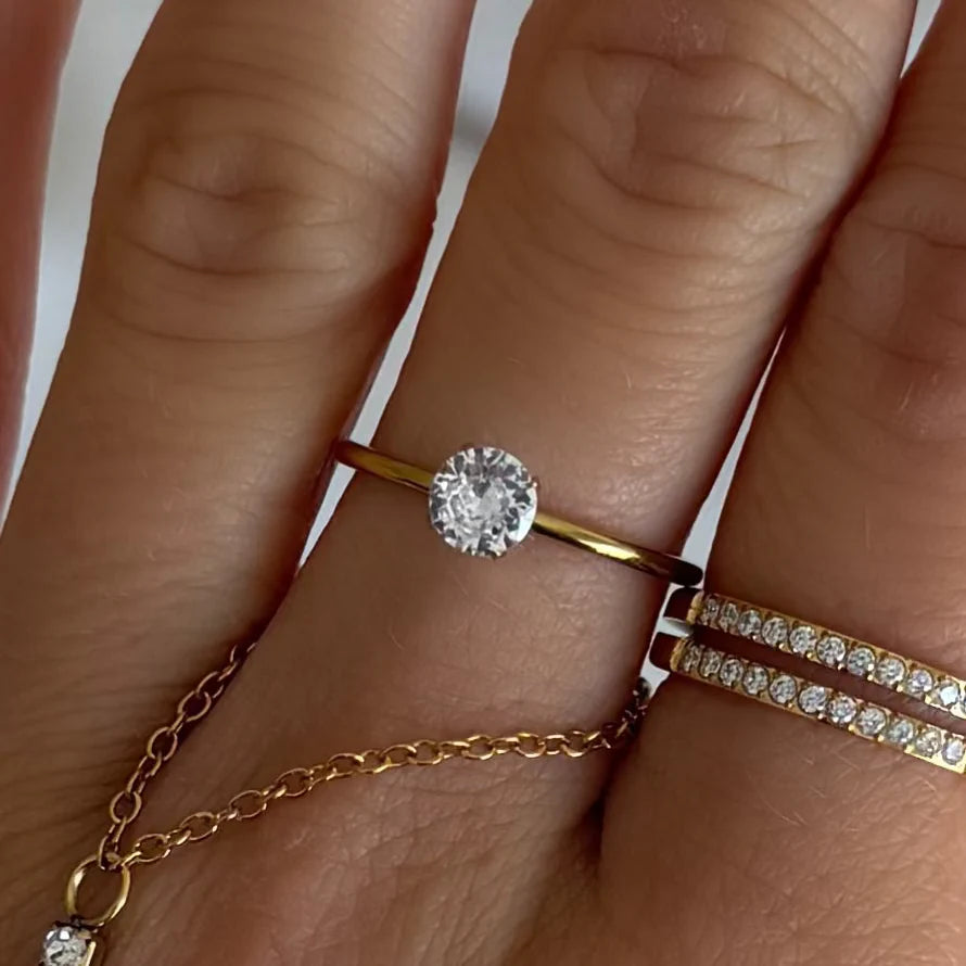Petite Sparkle Ring