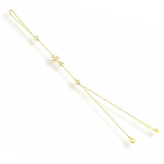 Double Cross Me Hand Chain