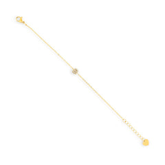 Initial Crystal Bracelet
