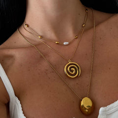 Swirl Girl Necklace