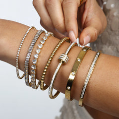 It-Girl Status Tennis Bangle