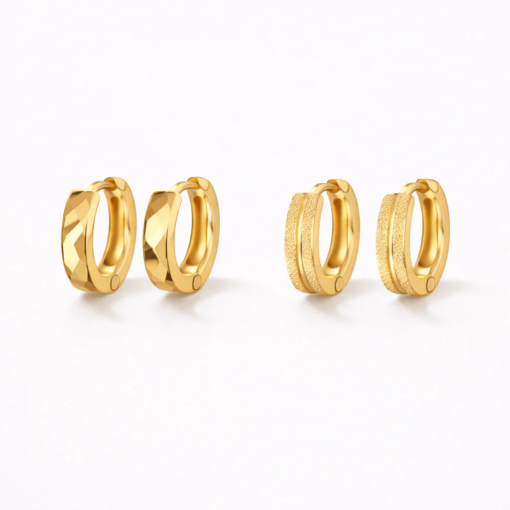 Twice As Nice Hoop 2-Piece Earring Set
