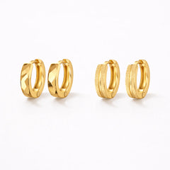 Twice As Nice Hoop 2-Piece Earring Set