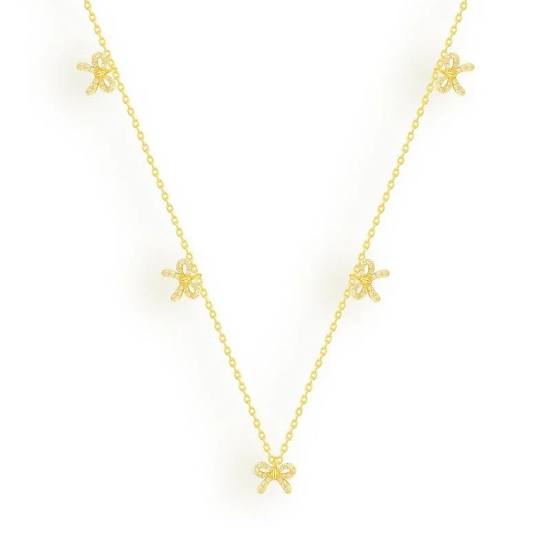 Belle Bow Necklace