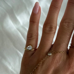 Sweet Swirl Pinky Ring