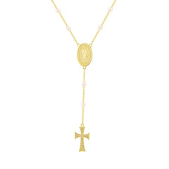 Sacred Glow Lariat Necklace