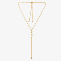 Touch of Glow Lariat Necklace