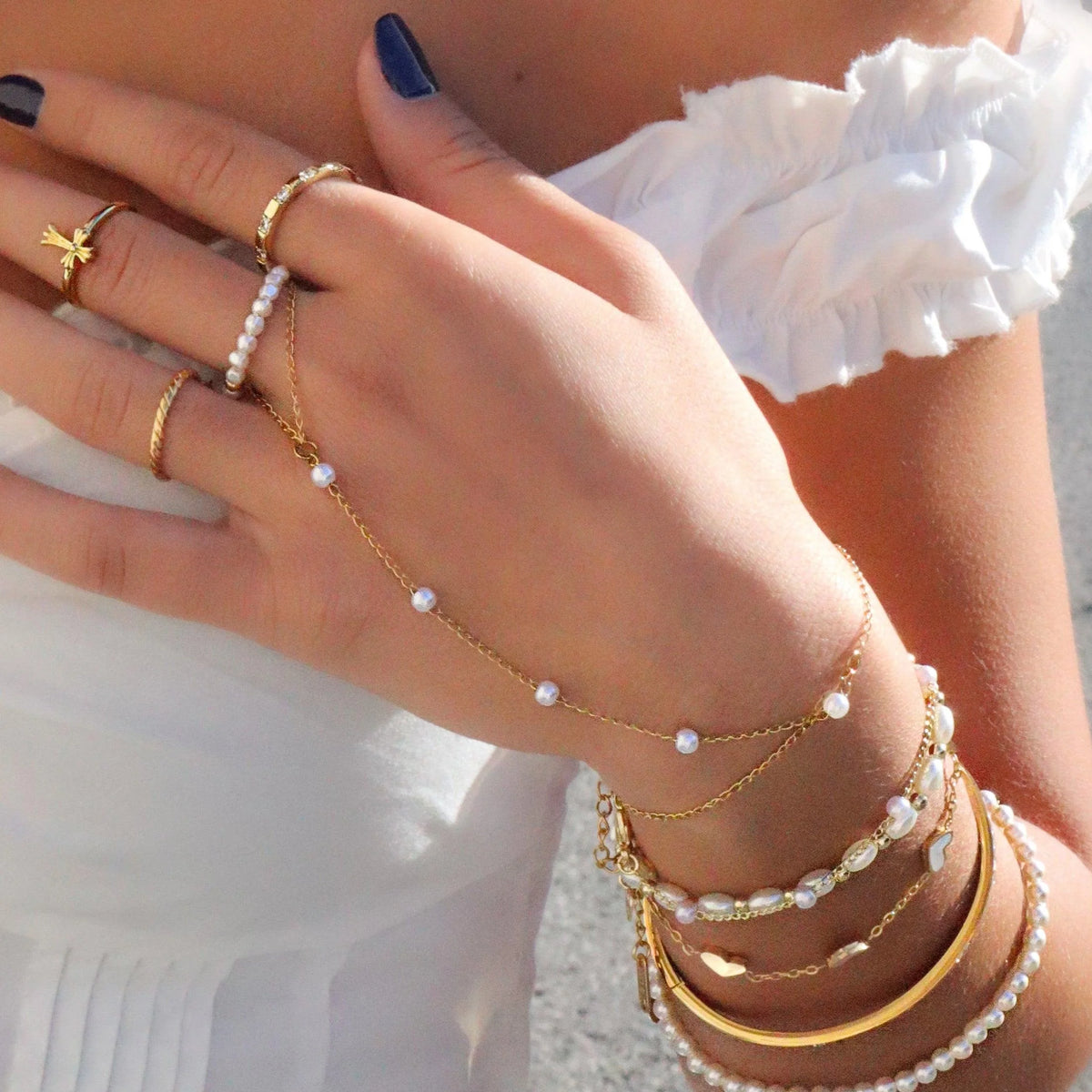 Lover Girl Hand Chain