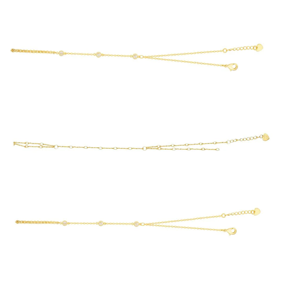 Viral Hand Chain Bundle : 3 Piece Hand Chain Bundle