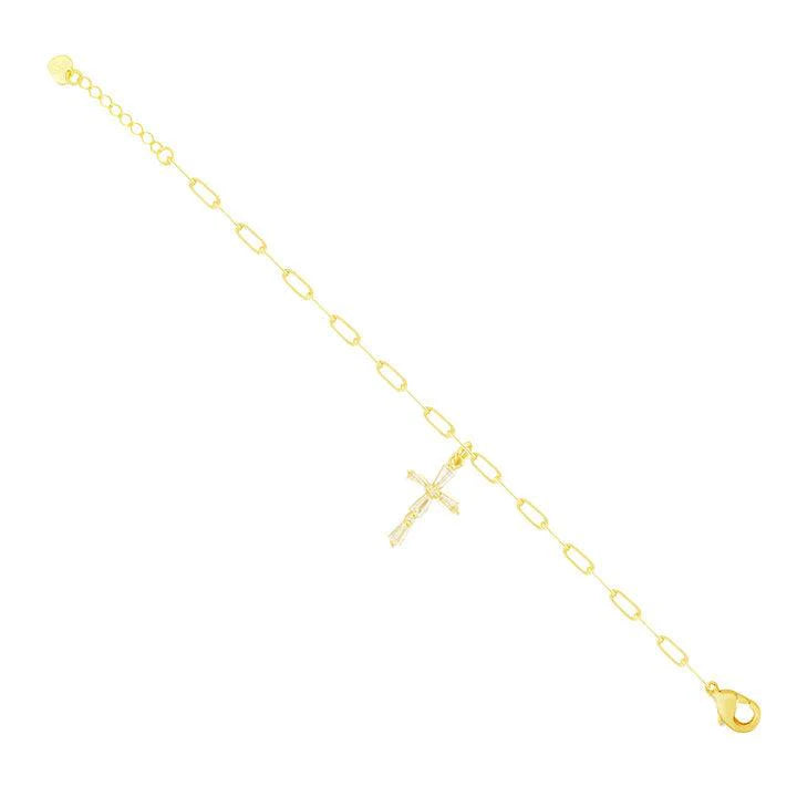 Divine Cross Bracelet