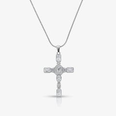 Gem Up Cross Necklace