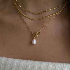 Pearl Link Necklace