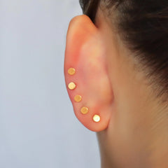 Flat Back Earrings Set Collection