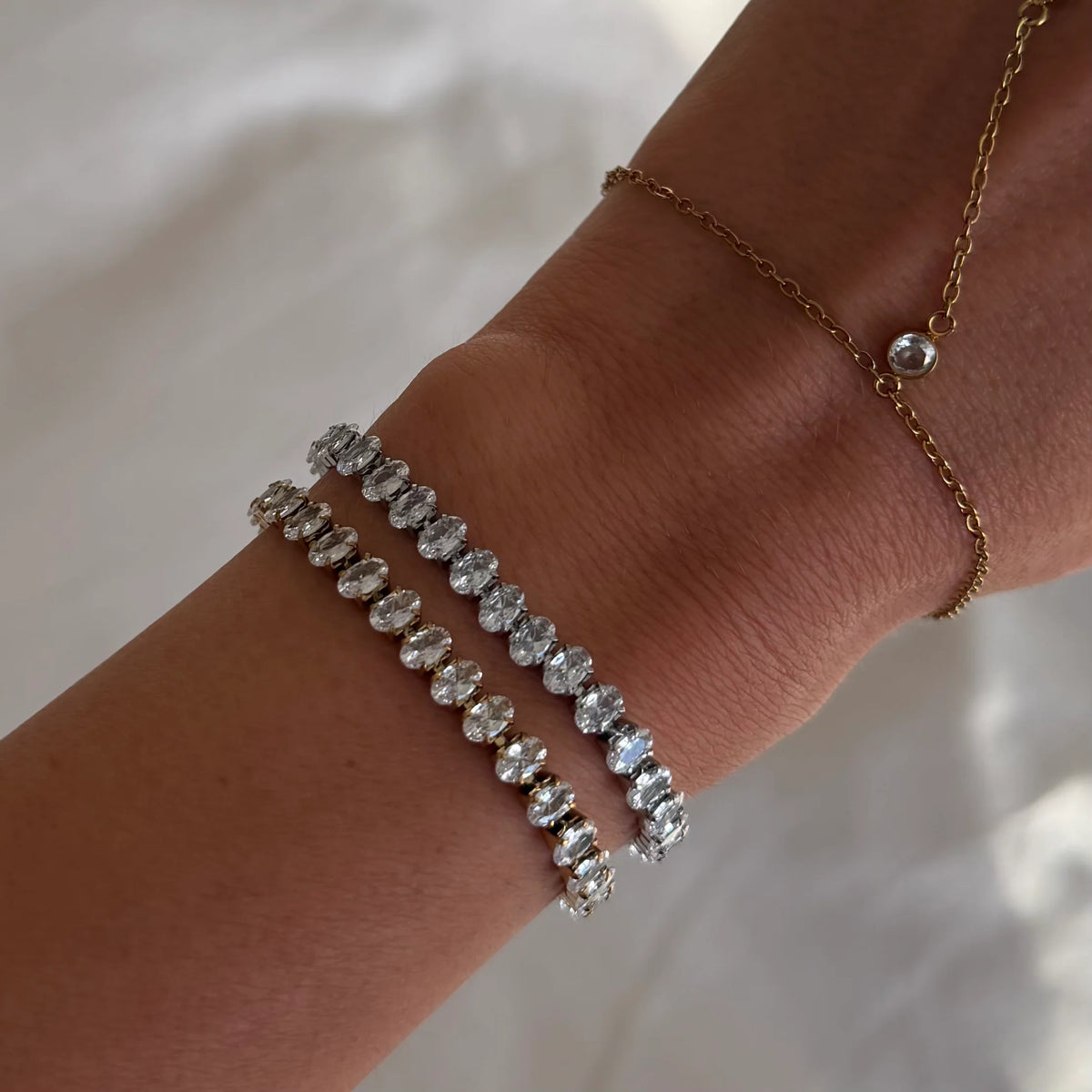 Three Wishes Tennis Bracelet
